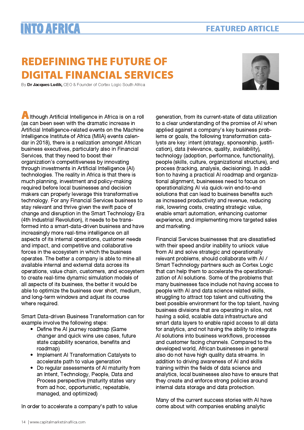 Redefining the Future of Digital Financial Services