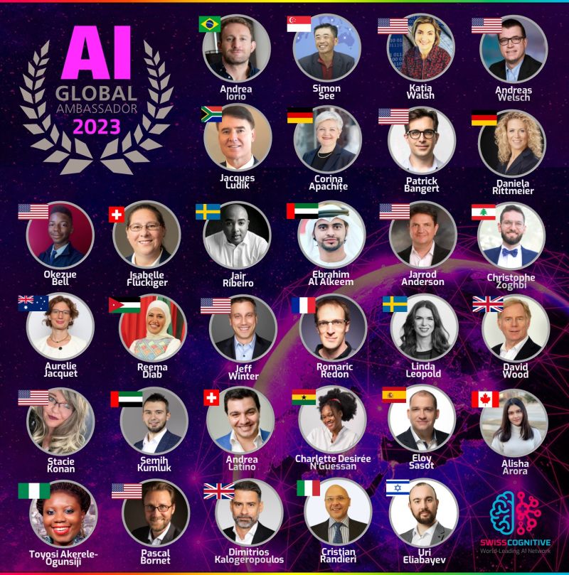 Dr Jacques Ludik – Global AI Ambassador 2023 – Swiss Cognitive World Leading AI Network