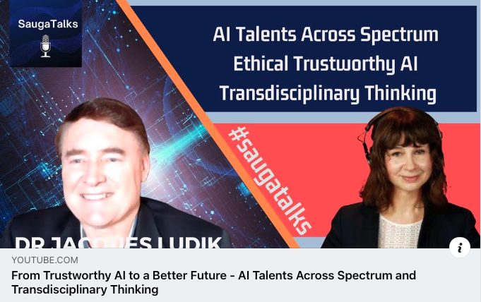 SaugaTalks #5: From Trustworthy AI to a Better Future – AI Talents Across Spectrum and Transdisciplinary Thinking