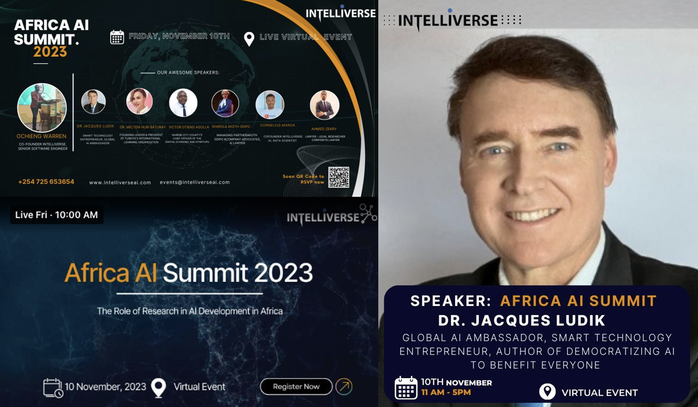 Intelliverse.AI’ Africa AI Summit – Dr Jacques Ludik